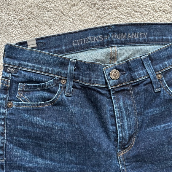 Citizens Of Humanity Skinny Ankle Dark Wash style 1498-372 Jeans 28 - Picture 3 of 12